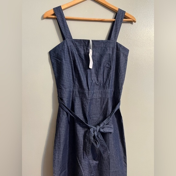 Black Swan Womens Wide Leg Buttons Angelica Jumpsuit Blue Size S NWT - Picture 2 of 16